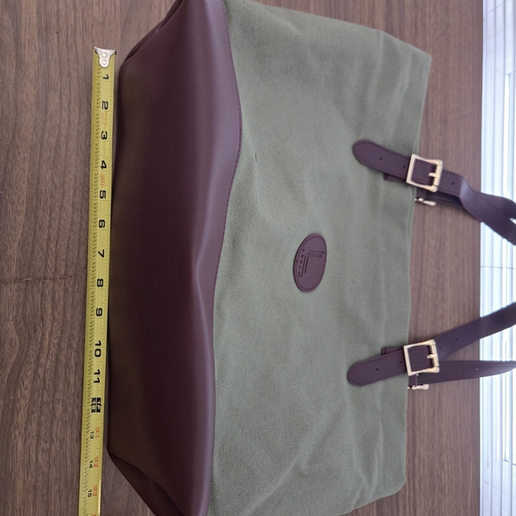 LouLu Green and Brown Shoulder Bag *NEW* - Picture 4 of 6